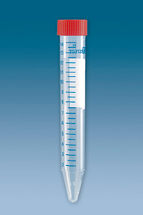 PP-Schraubrhrchen 15 ml, 120 x 17 mm Spitzboden, steril (50 Stck.), Sarstedt, medishop.de