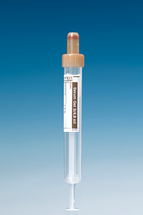 S-Monovetten 4,9 ml, 90 x 13 mm, Serum- Gel, Papieretikett, steril (50 Stck.), Sarstedt, medishop.de