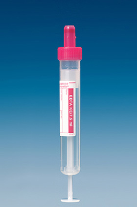 S-Monovetten 7,5 ml 92 x 15 mm, K3 EDTA, Papieretikett, steril (50 Stck.), Sarstedt, medishop.de