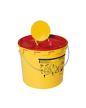 Kanlenabwurfbehlter 4,4 Ltr Multi-Safe medi 6, Sarstedt, medishop.de