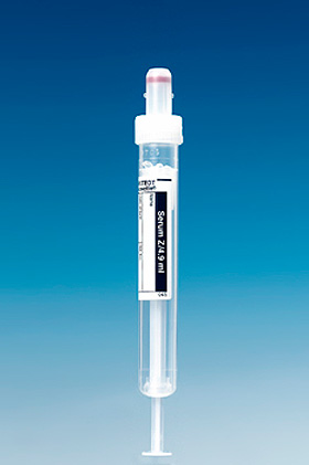 S-Monovetten 4,9 ml, 90 x 13 mm, Serum, Papieretikett, steril (50 Stck.), Sarstedt, medishop.de