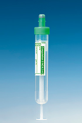 S-Monovetten 8,2 ml, 92 x 15 mm, Citrat 3,2%, Papieretikett, steril (50 Stck.), Sarstedt, medishop.de