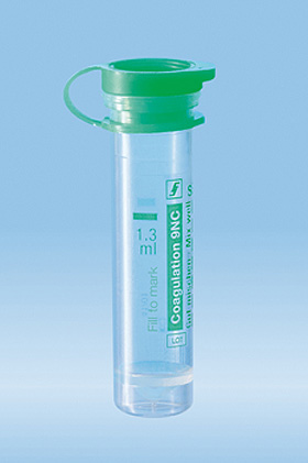 Mikro-Probengefe 1,3 ml Citrat 3,2 % mit Eindrckstopfen (1000 Stck.), Sarstedt, medishop.de