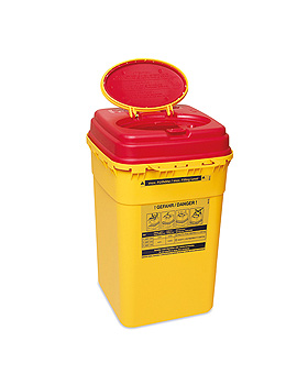 Kanlenabwurfbehlter 4,0 Ltr. Multi-Safe euroMatic 4000, Sarstedt, medishop.de