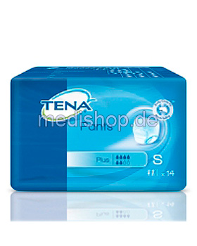 TENA Pants Plus S Einweghosen blau (4 x 14 Stck.) #792491#, Tena, medishop.de