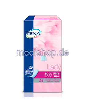 TENA Discreet Ultra Mini, Inkontinenzeinlagen (10 x 28 Stck.), Tena, medishop.de