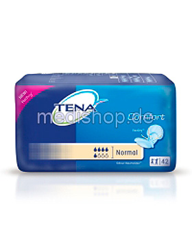 TENA Comfort Normal pfirsich, Inkontinenzeinlagen (3 x 42 Stck.), Tena, medishop.de