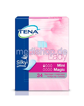 TENA Discreet Mini Magic, Inkontinenzeinlagen (6 x 34 Stck.), Tena, medishop.de