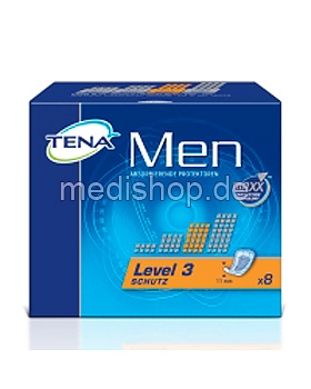 TENA Men Active Fit Level 3, Inkontinenzeinlagen (6 x 16 Stck.), Tena, medishop.de