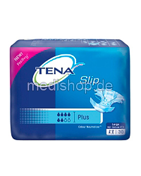 TENA Slip Plus Large blau, Windelhosen (3 x 30 Stck.), Tena, medishop.de