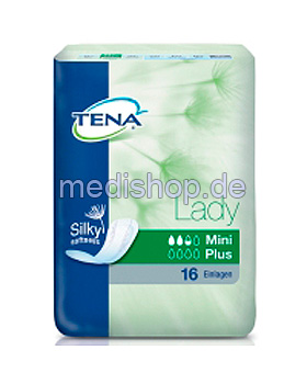 TENA Lady Mini Plus Inkontinenzeinlagen (6 x 24 Stck.), Tena, medishop.de