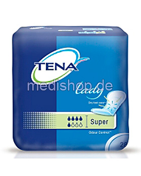 TENA Lady Super, Inkontinenzeinlagen (6 x 30 Stck.), Tena, medishop.de