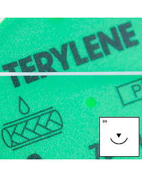 TERYLENE HR-17 5/0=1, grn, Nahtmaterial Fadenlnge 75 cm (24 Stck.), Serag Wiessner, medishop.de