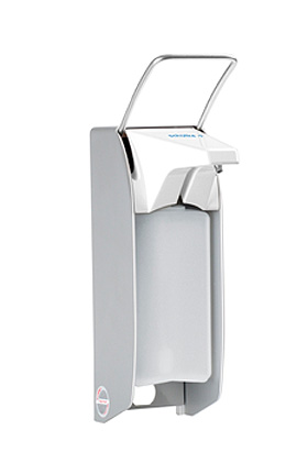 Prparatespender KHK 500 kurzer Armhebel, mit Kunststoffpumpe, Schlke & Mayr, medishop.de