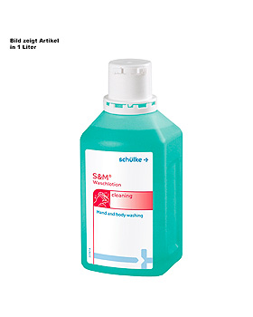 s&m Waschlotion 1 Ltr. Euroflasche, Schülke & Mayr, medishop.de
