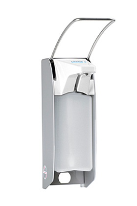 Prparatespender KHL 500 langer Armhebel, mit Kunststoffpumpe, Schlke & Mayr, medishop.de