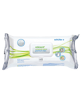 mikrozid universal wipes premium maxi Desinfektionstücher (80 T.), Schülke & Mayr, medishop.de