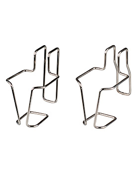 Betthalter fr Vierkantflasche 500 ml (gerade), 10 Stck, Schlke & Mayr, medishop.de