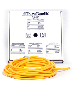 TheraBand Tubing 7,5 m, leicht - gelb, Thera Band, medishop.de