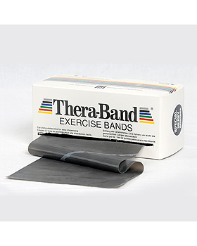 TheraBand 12,8 cm x 5,5 m, spezial stark - schwarz, Thera Band, medishop.de
