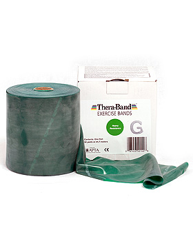 TheraBand 12,8 cm x 45,5 m, stark - grün, Thera Band, medishop.de