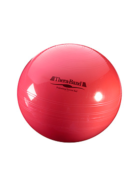 TheraBand Gymnastik-Ball  55 cm, rot, fr Krpergre: 141 - 154 cm, Thera Band, medishop.de
