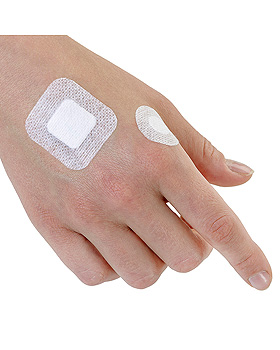 Quadra med round Wundverband Ø 25 mm (150 Stck.), Trusetal Verbandstoffwerk, medishop.de