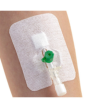 STERIBLOCK VENO Kanlenfixierpflaster steril, 8 x 6 cm (50 Stck.), Trusetal Verbandstoffwerk, medishop.de