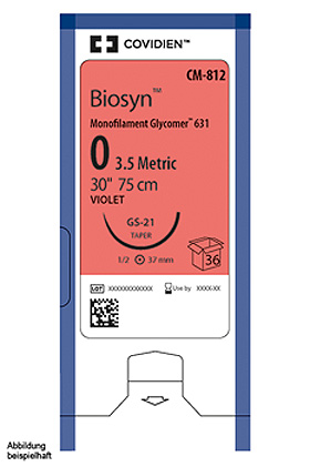 Biosyn C-14 3/0=2 ungefrbt Nahtmaterial Fadenlnge 75 cm (36 Stck.), Covidien, medishop.de