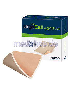 UrgoCell Silver Schaumstoffwundauflagen, 10 x 12 cm (10 Stck.), Urgo, medishop.de