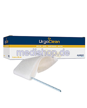 UrgoClean Tamponaden, 5 x 40 cm mit je 1 Applikationshilfe (5 Stck.), Urgo, medishop.de