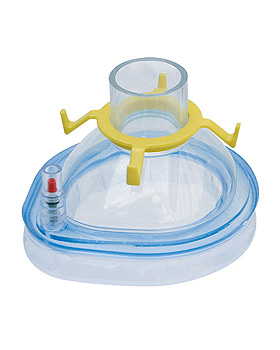 Einmal-Beatmungsmaske mit belftbarem Kissen, Gr. 3 Kinder, 10 Stck, VBM Medizintechnik, medishop.de