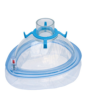 Einmal-Beatmungsmaske mit belftbarem Kissen, Gr. 6 Erwachsene gro, 10 Stck, VBM Medizintechnik, medishop.de