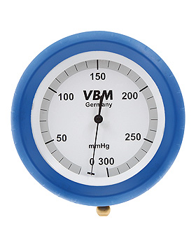 Manometer 300 mmHg zur Fixation an der Druckinfusionsmanschette, druckgeprft, VBM Medizintechnik, medishop.de