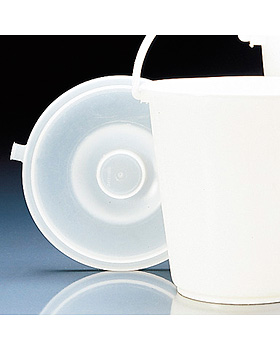 Deckel transparent, PE-LD, fr 5 Liter Eimer 96093, Vitlab, medishop.de