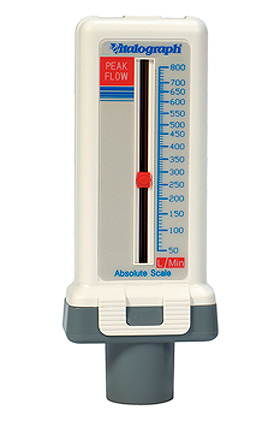 Peak Flow Meter Standard fr Erwachsene und Kinder, Vitalograph, medishop.de