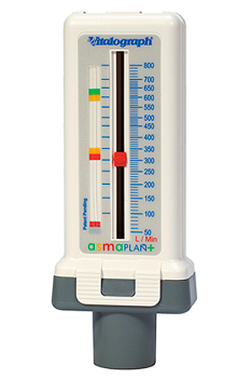 Peak Flow Meter asmaPLAN+ fr Erwachsene und Kinder, Vitalograph, medishop.de