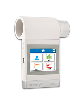 Vitalograph micro Hand-Spirometer mit PDF-Berichtssoftware, Vitalograph, medishop.de