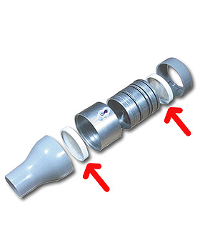 Messkopfsiebe fr Pneumotracs, ALPHA IV, Touch (10 Stck.), Vitalograph, medishop.de