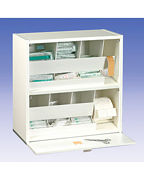 Injektionsmaterial-Spender First-in-First-out, weiß, Wagner, medishop.de