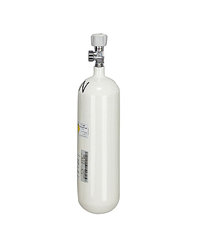 Sauerstoff-Flasche, leer 2,0 Ltr., G 3/4, 200 bar, Weinmann, medishop.de
