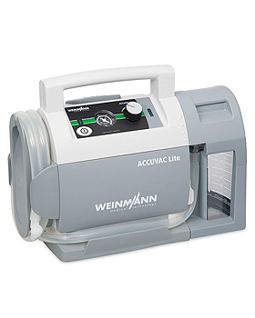 ACCUVAC Lite Absaugpumpe mit Mehrwegbehltersystem, Weinmann, medishop.de