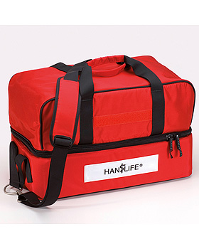 HAN-LIFE Rettungstasche leer, rot, Polyamid, Wero, medishop.de