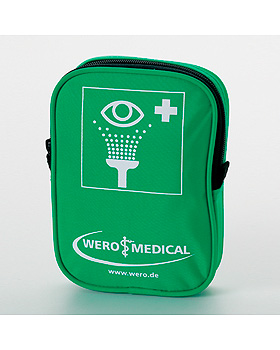 Gürteltasche mit wero-Augenspülflasche P7, Wero, medishop.de