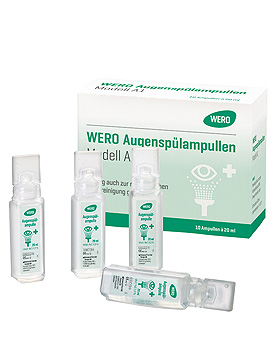 wero-Augensplampullen Modell A1 steril (10 x 20 ml), Wero, medishop.de