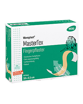 Weroplast MasterTex Fingerpflaster 18 x 2,5 cm (50 Stck.), Wero, medishop.de