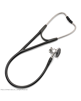 Harvey DLX Doppelkopfstethoskop 71 cm (28), schwarz, WelchAllyn, medishop.de