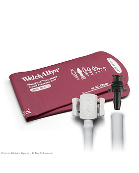 FlexiPort Manschette, wiederverwendbar, 1-Schlauch, f�r Erwachsene, gro�,, WelchAllyn, medishop.de