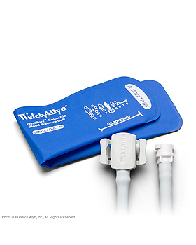 FlexiPort Manschette, wiederverwendbar, 1-Schlauch, fr Erwachsene, klein, WelchAllyn, medishop.de