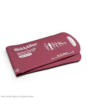 FlexiPort Manschette, wiederverwendbar, ohne Schlauch, fr Erwachsene, gro,, WelchAllyn, medishop.de